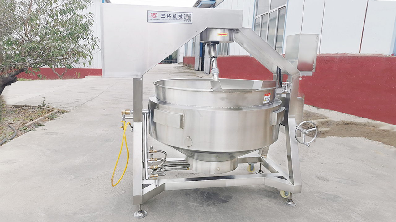 側(cè)置電機(jī)行星炒鍋
